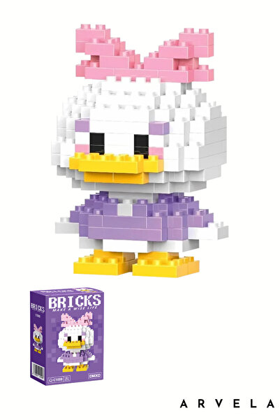 Arvela Daisy Duck Bricks Karakter Figürü – Mini Blok Oyuncak