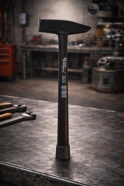 Sait Demirci Metal Saplı Çekiç 300 Gr - Profesyonel Siyah