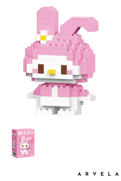 Arvela My Melody Bricks Karakter Figürü – Mini Blok Oyuncak
