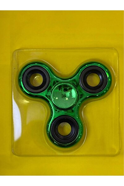 NEWSTORE HOME Metal Stres Çarkı Fosforlu Renkler yeşil 7x7cm