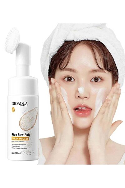 Bioaqua 120ML Rice Water Face Wash Deep Cleaning Hydrating Cleanser Oil Contr...