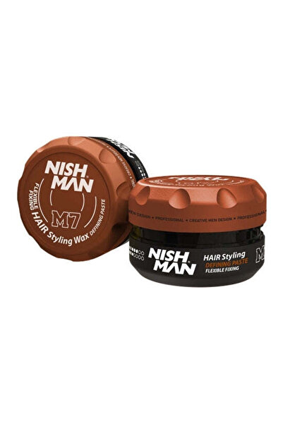 NISHMAN M7 - Ceară de păr mată - 100ml