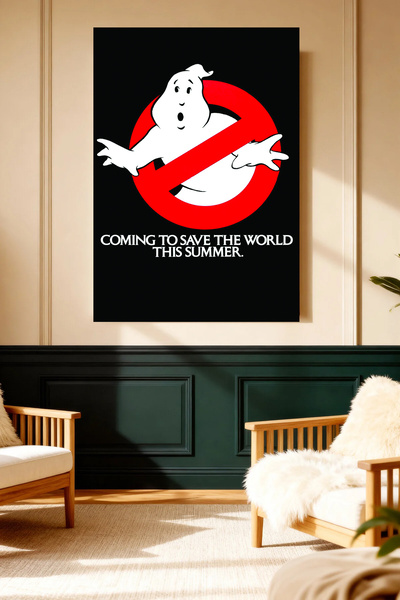 Mushen Studio Ghostbusters Ghostbusters Logo Slika na platnu Solventni tisak ...