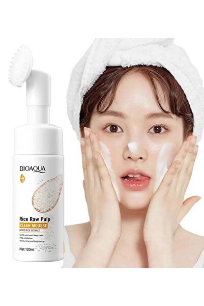 Bioaqua RICE FACIAL CLEANSING FOAM 120ML -