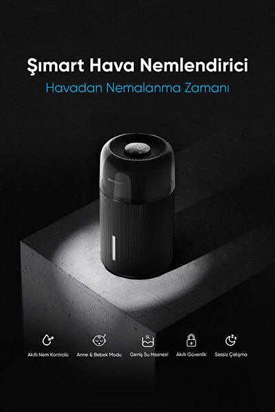 Şımart Akıllı Hava Nemlendirici Wi-Fi Kontrollü 5Lt Su Hazneli