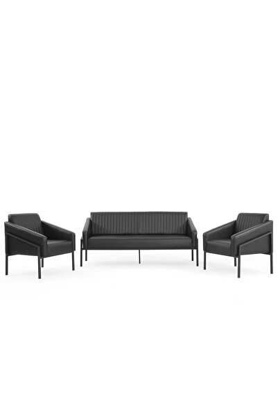 ofiscombin Ofis Büro Koltuk Kanepe Bekleme Grubu 3+1+1 Allegra