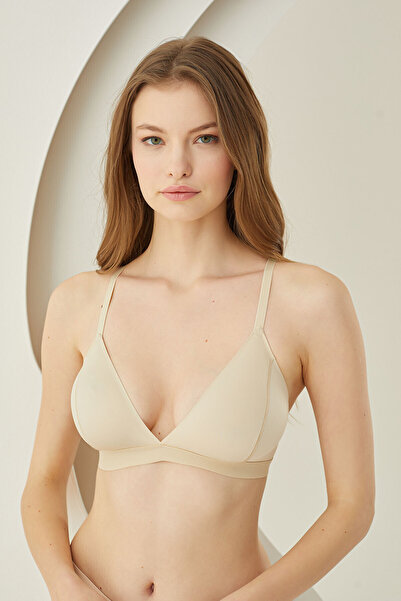 NBB Γυναικείο σουτιέν Με λεπτές τιράντες B Χωρίς μπανέλα E Ελαστικό σε χρώμα ...