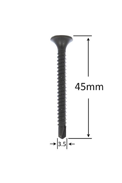 seda Surub Gips-Carton Autoforant 3.5x45mm - 500buc/cutie