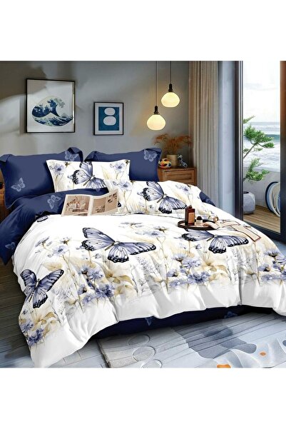 CHIRASO CHIRASO Bed Linen Set, 6 Pieces, Double Bed, Sheet 230x240, Duvet 200...