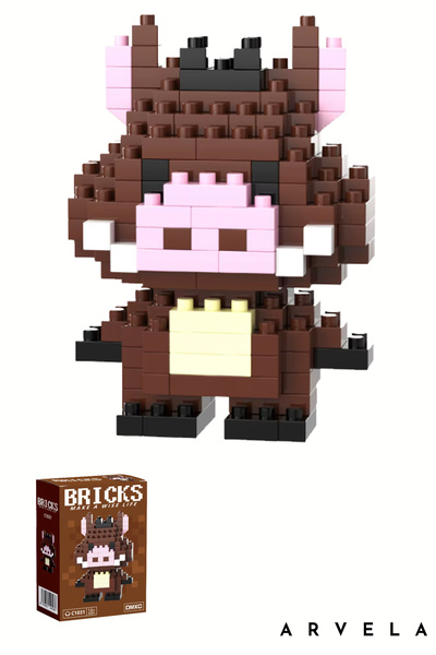 Arvela Pumba Bricks Karakter Figürü – Mini Blok Oyuncak