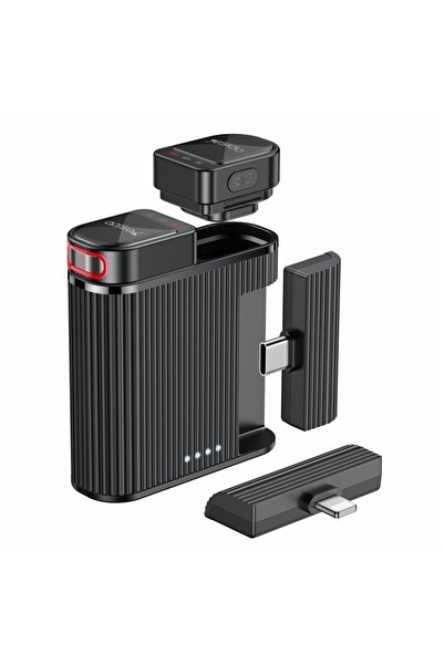 Yesido 2in1 Lavalier Microphone, Wireless 2.4GHz, Range 100m, Battery 600mAh,...