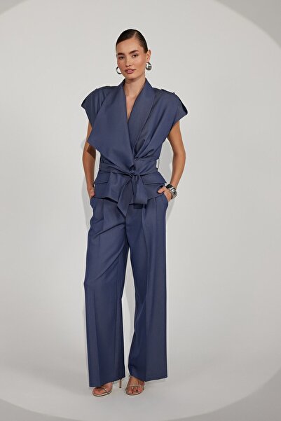 NOK İSTANBUL Mindy Core Pants İndigo