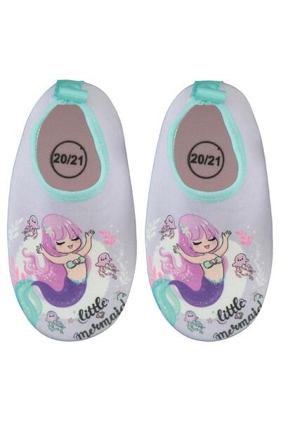 Civil Girls Морски обувки с принт „Русалка“ – размер 20–24 – лилави 22