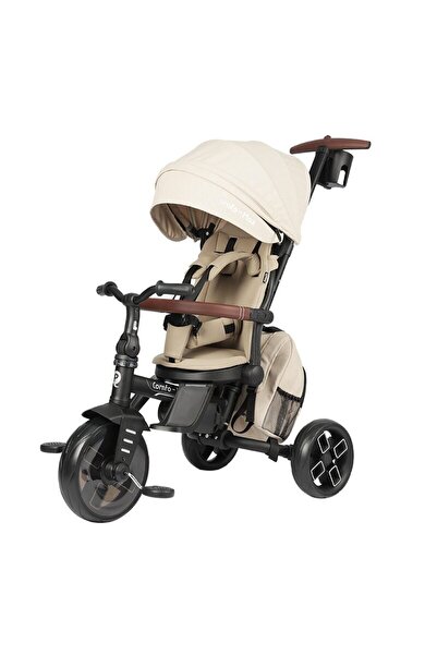 QPLAY Comfo Max ultra-folding tricycle Beige