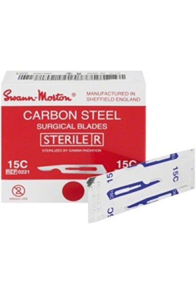 swann morton Lame chirurgicale nr. 15 C - 100 buc/cutie