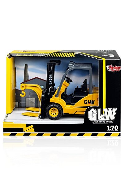 Vardem رافعة شوكية معدنية للعب مزودة بصندوق ألعاب - ستاندرد ستاندرد