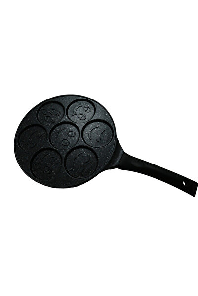 iBiLi -Τηγάνι για τηγανίτες Natura, αλουμίνιο, μαύρο