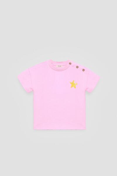 TYESS BSC Bg Store Baby Girl Pink Shorts Set