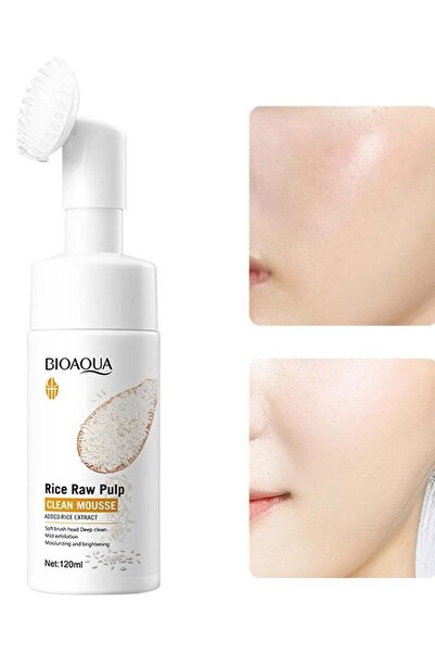Bioaqua Rice Raw Pulp Clean Mousse 120ml