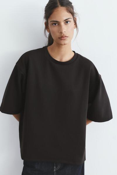 Pull & Bear Oversize kısa kollu t-shirt