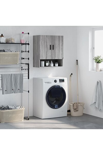 Concept Dulap de perete, gri sonoma, 60x31x70 cm, lemn compozit