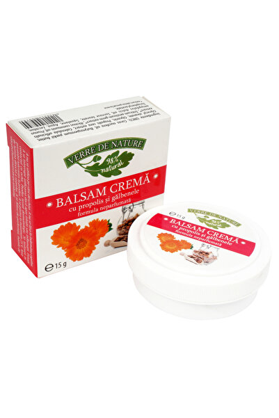 Verre De Nature Balsam crema cu propolis si galbenele 15 g, set 3 bucati