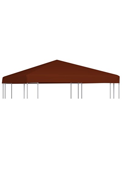 Concept Acoperiș pentru pavilion, 3 x 3 m, cărămiziu, 310 g/m²