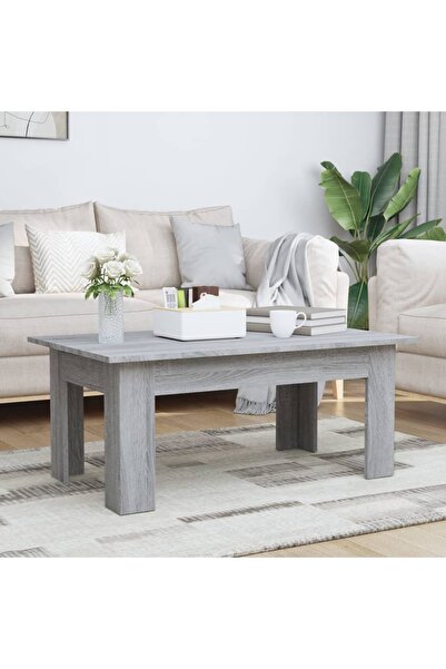 Concept Τραπεζάκι σαλονιού, γκρι sonoma, 100x60x42 εκ., επεξεργασμένο ξύλο
