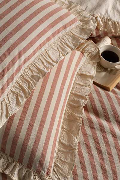 Macas Home Σετ κλινοσκεπασμάτων Sephira 100% βαμβακερό, βαμμένο με νήματα, πο...