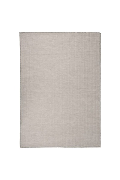 Concept Χαλί εξωτερικού χώρου, μπεζ γκρι, 140x200 εκ., επίπεδη ύφανση
