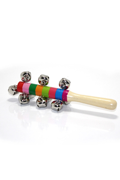 Livenda Wooden bell maracas 94-143