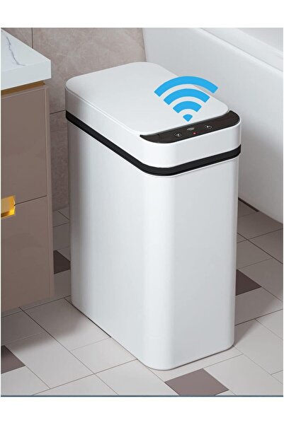Arabest Hands Free Automatic Opening Trash Can Bin with Motion Detection,for ...