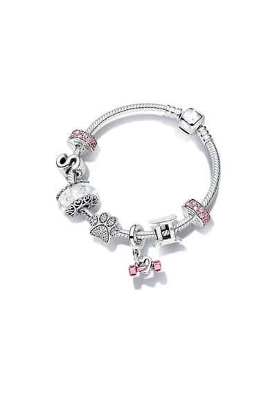 Pandora cat and dog bracelet