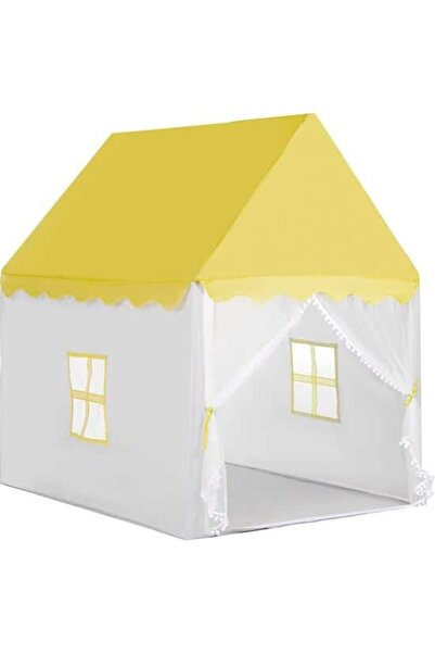 FOXMAG24 Children's Play Tent, 125x95x130cm, Yellow 8458