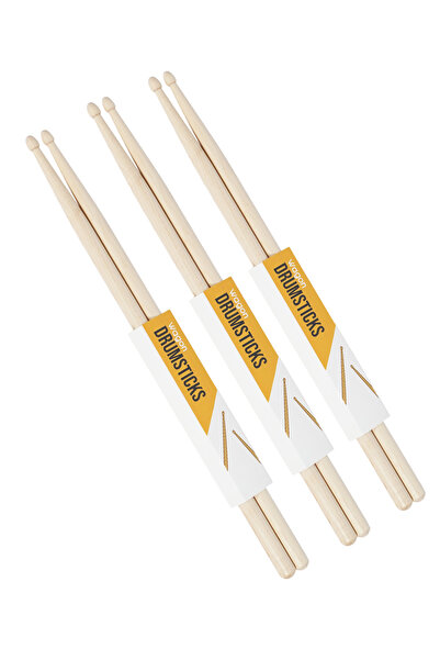 Wagon Барабанні палички Hickory 5A (3 пари)