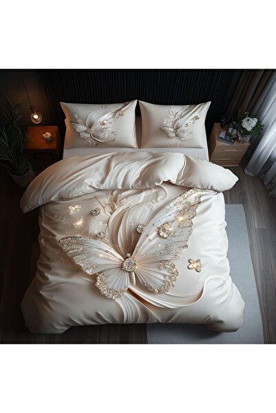 CHIRASO CHIRASO 5D Duvet Cover Set Set, 4 Pieces, 1 Person, Classic Sheet 170...