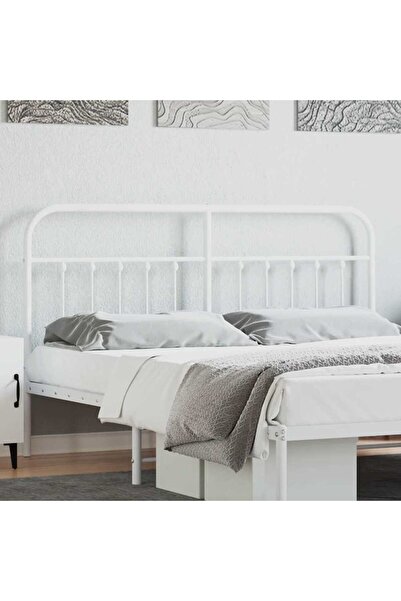 Concept Μεταλλικό κεφαλάρι, λευκό, 160 εκ.