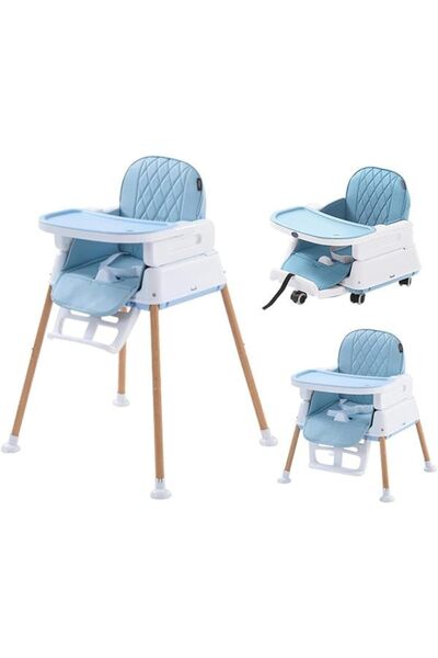 Arabest Multifunction Baby Folding High Chair with Wheels, 7-in-1 Feeding and...