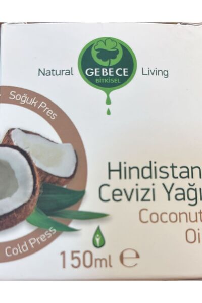 Gebece Bitkisel GEBECE HİNDİSTAN CEVİZİ YAĞI 150 ML.