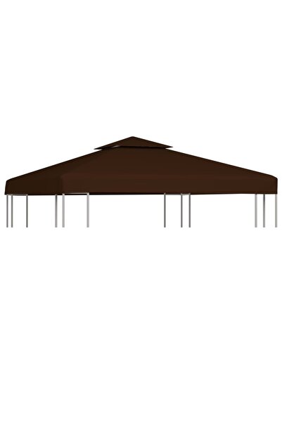 Concept Acoperiș de pavilion, 2 niveluri, maro, 3x3 m, 310 g/m²