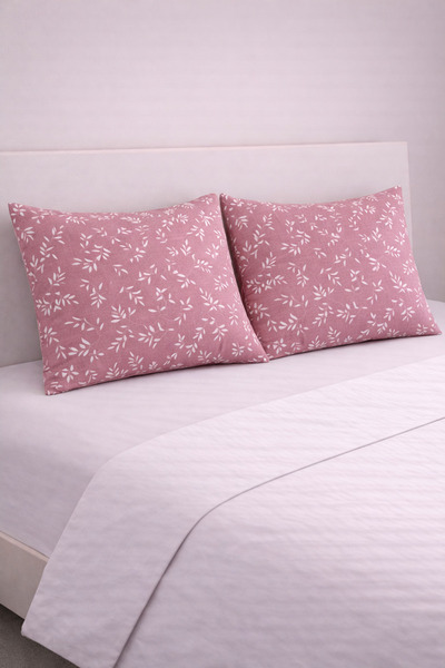 LADYNİL Patterned 2-Piece Pillowcase Set 100% Cotton |   50X70Cm |   Suitable...