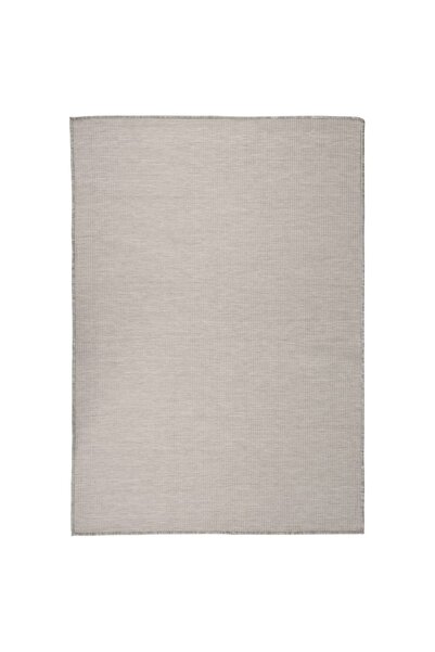 Concept Χαλί εξωτερικού χώρου, μπεζ γκρι, 160x230 εκ., επίπεδη ύφανση