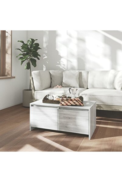 Concept Τραπεζάκι σαλονιού, γκρι sonoma, 90x50x41,5 cm, μοριοσανίδα