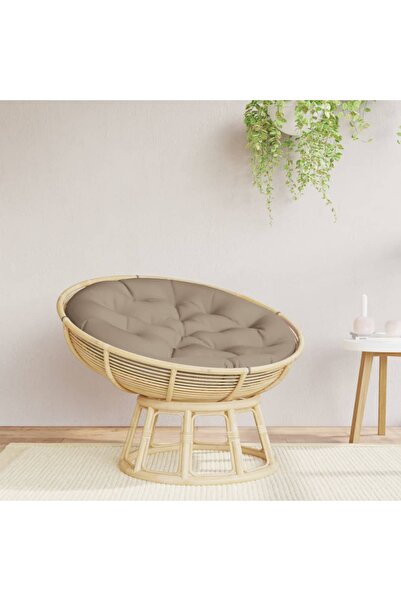 Concept Στρογγυλό Μαξιλάρι , γκρι-μπεζ, Ø 100 x 11 cm, ύφασμα Oxford