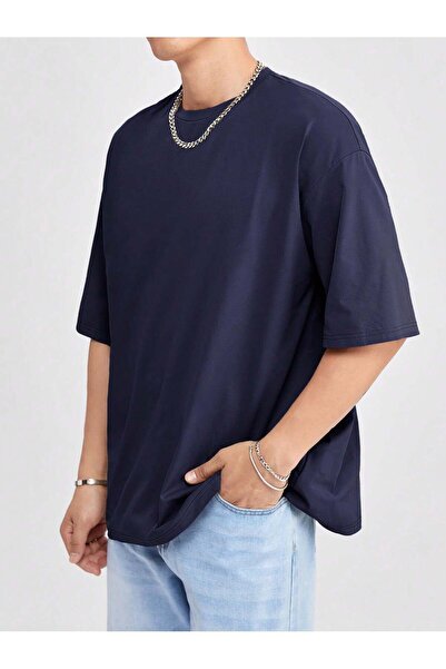 By Layina Unisex Large Size Relaxed Fit T-Shirt - Crew Neck T-Shirt