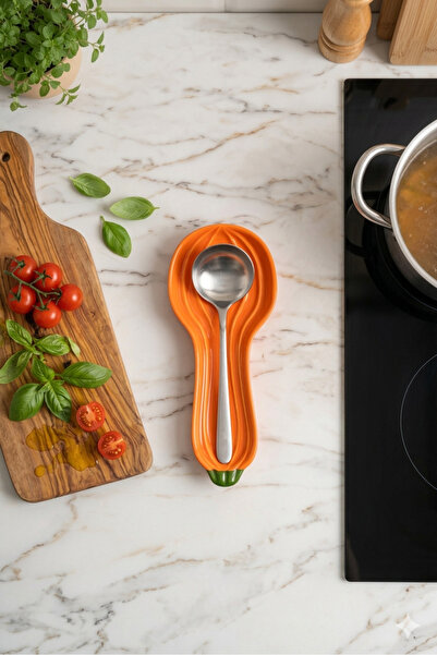 MİS KİTCHEN Decorative Pumpkin Spoon Holder Ceramic |   Spoon Rest for Stove ...