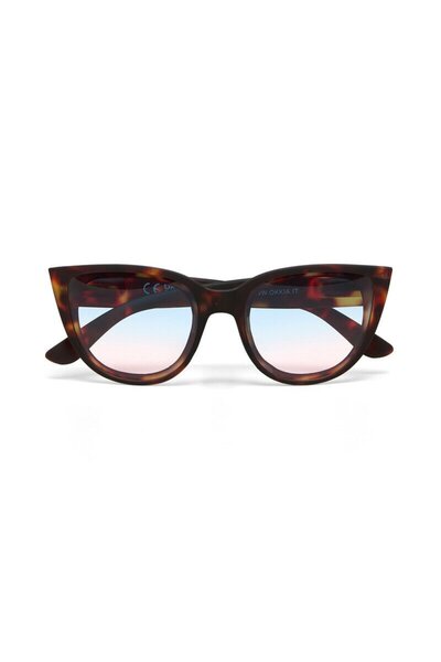 Okkia Silvia Sunglasseshavana / Lens: Blue-Pink