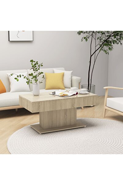 Concept Τραπεζάκι σαλονιού, δρυς sonoma, 96x50x45 cm, μοριοσανίδα
