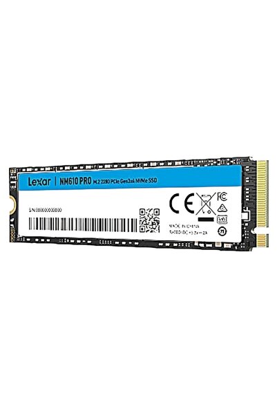 Lexar NM610PRO LNM610P500G-RNNNG 3300MB-1700MB/s M.2 PCle PCIe 500 GB SSD Disk