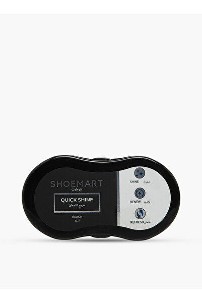 Shoemart إسفنجة تلميع الأحذية المحايدة سريعة اللمعان